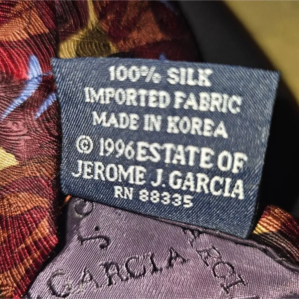 Men's J. Garcia Blue Mountain Tie, 100% Silk